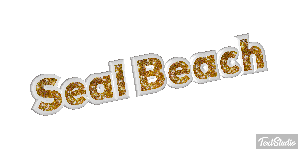 Seal Beach Texteffekt