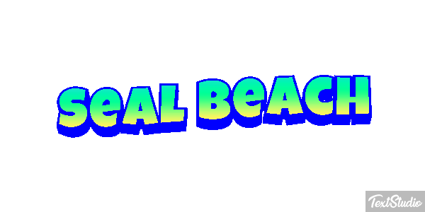 Seal Beach Texteffekt
