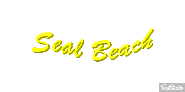 Seal Beach Texteffekt