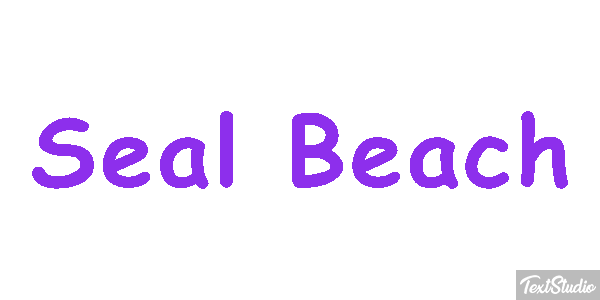 Seal Beach Texteffekt