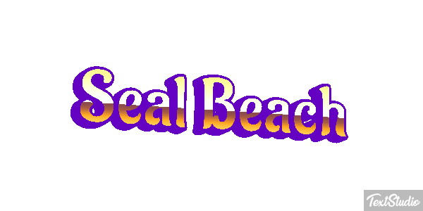Seal Beach Texteffekt