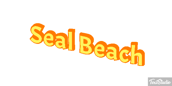 Seal Beach Texteffekt