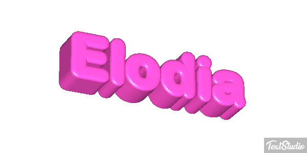 Elodia Effetto testo