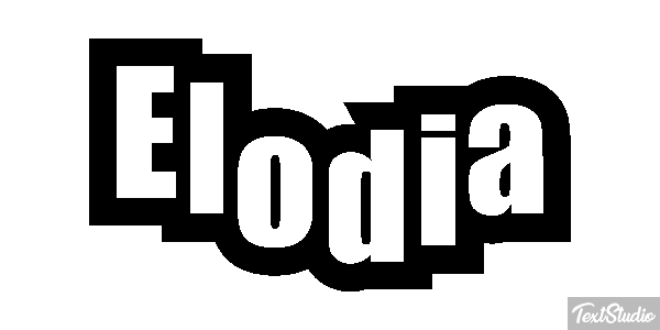 Elodia Effetto testo