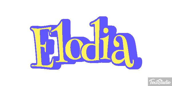 Elodia Effetto testo