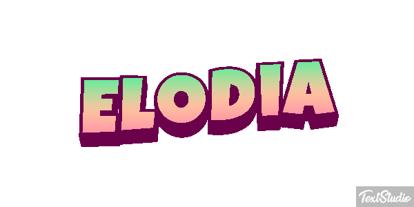 Elodia Effetto testo