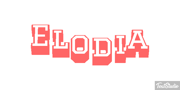 Elodia Effetto testo