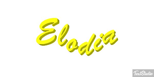 Elodia Effetto testo