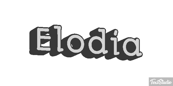 Elodia Effetto testo