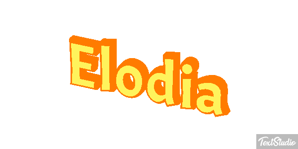 Elodia Effetto testo