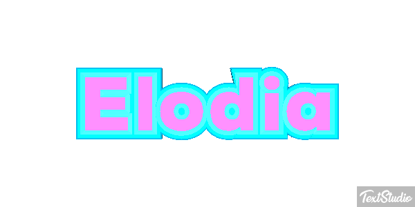Elodia Effetto testo