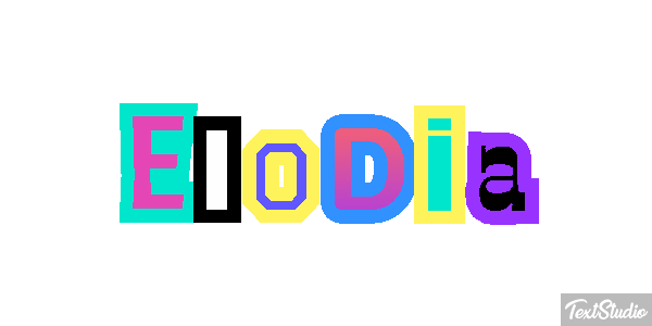 Elodia Effetto testo