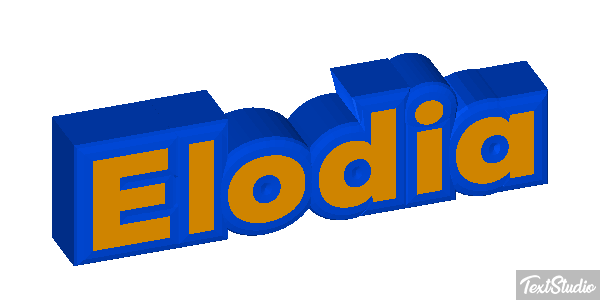 Elodia Effetto testo