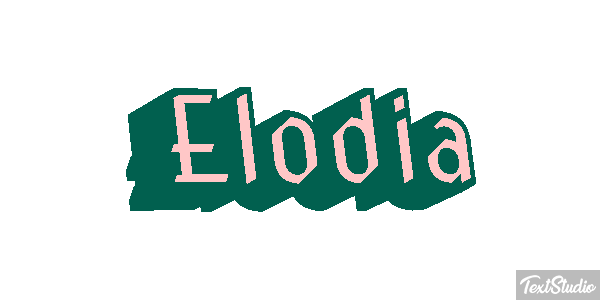 Elodia Effetto testo