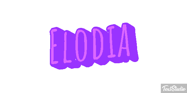 Elodia Effetto testo