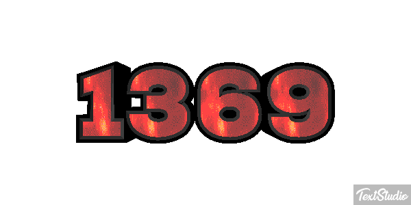 1369 Text effect