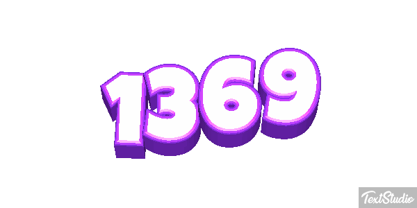 1369 Text effect