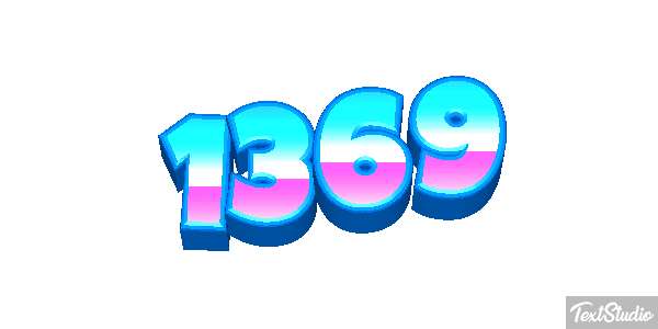 1369 Text effect