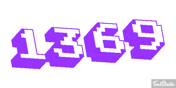 1369 Text effect