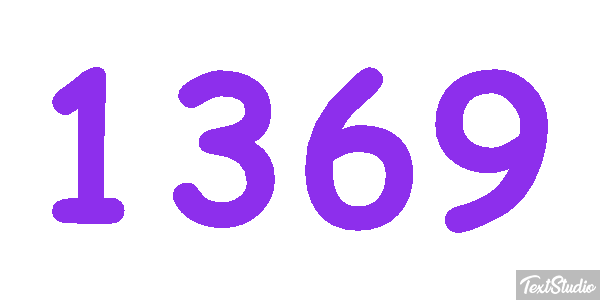 1369 Text effect
