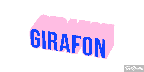 Girafon Effet de texte