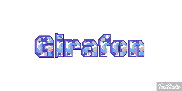 Girafon Effet de texte