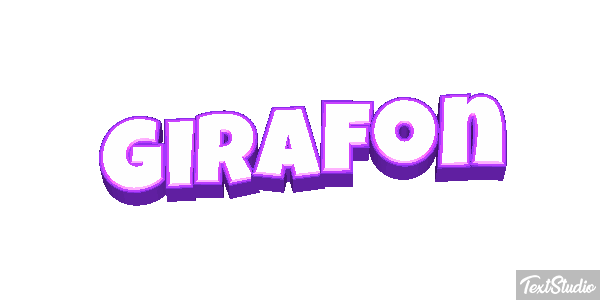 Girafon Effet de texte