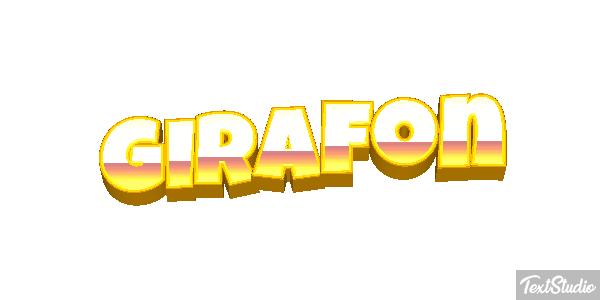 Girafon Effet de texte