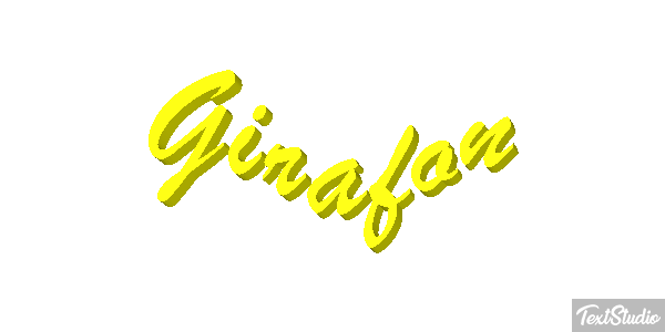 Girafon Effet de texte