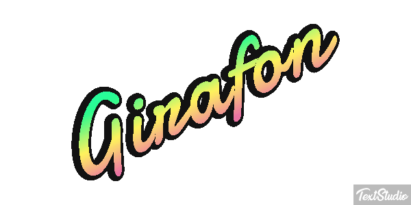 Girafon Effet de texte