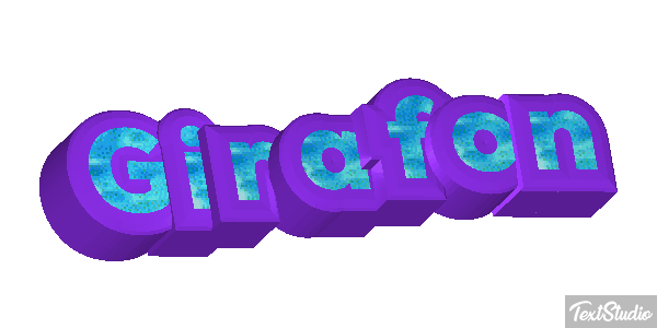 Girafon Effet de texte