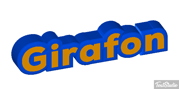 Girafon Effet de texte