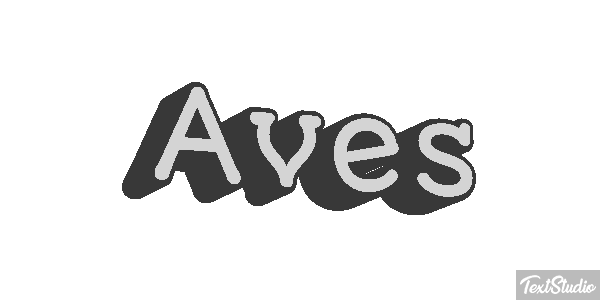 Aves Effet de texte