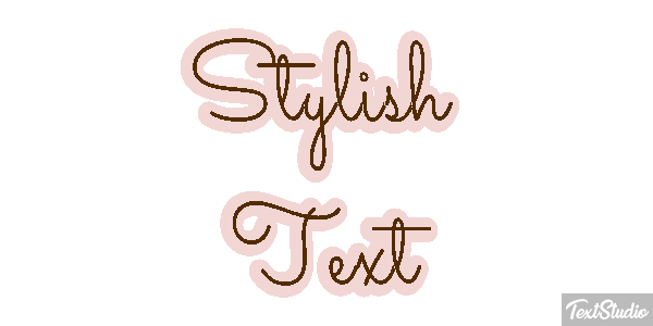 Stylish Text Text effect