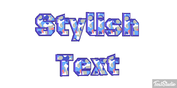 Stylish Text Text effect