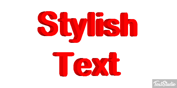 Stylish Text Text effect