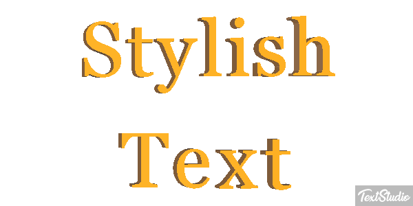 Stylish Text Text effect