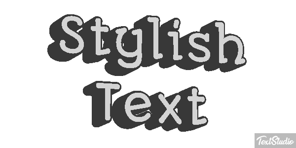 Stylish Text Text effect