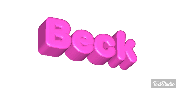 Beck Effet de texte