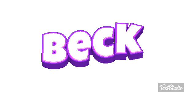 Beck Effet de texte