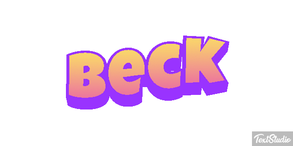 Beck Effet de texte
