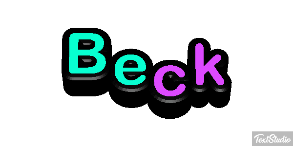 Beck Effet de texte