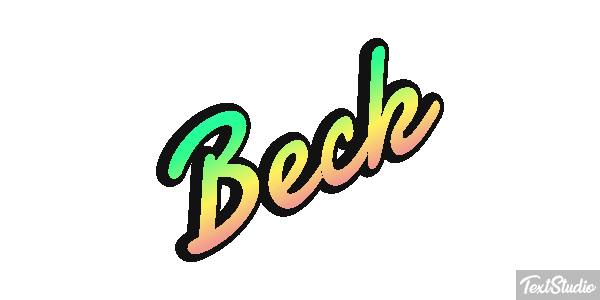 Beck Effet de texte