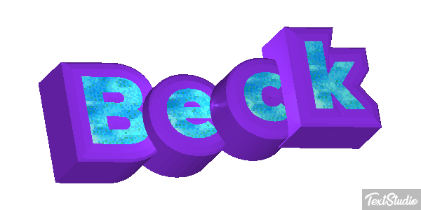 Beck Effet de texte