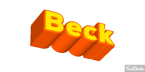 Beck Effet de texte