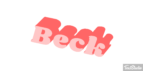 Beck Effet de texte