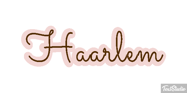 Haarlem テキスト効果