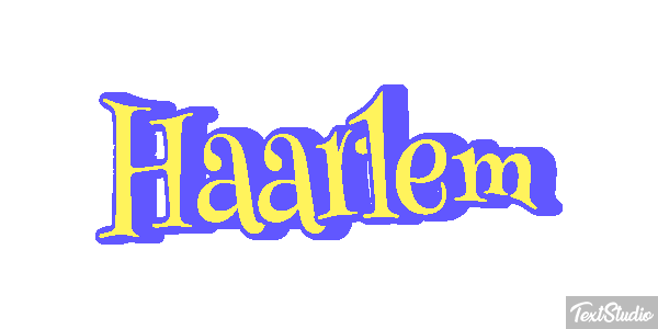 Haarlem テキスト効果