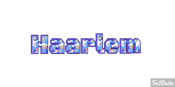 Haarlem テキスト効果