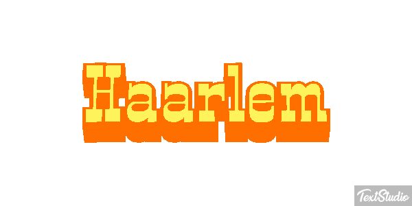 Haarlem テキスト効果